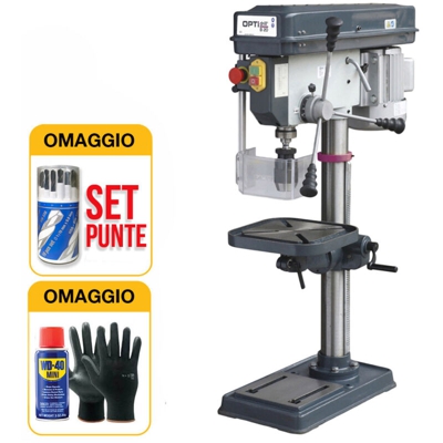 Trapano a colonna da banco Optimum B 20 + MAC - PLUS