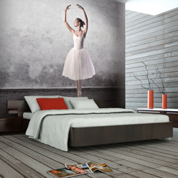 Fotomurale Ballerina danzante come da cm 200x154 Artgeist en oferta