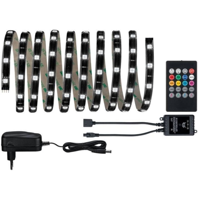 Kit completo striscia LED Lights and Sound Comfort 709.56 Potenza: 17.8 W RGB - Paulmann