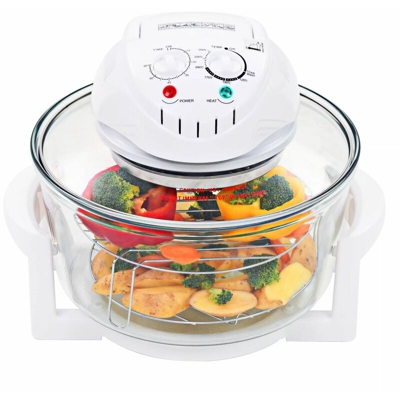 Forno Alogeno a Convezione con Anello di Estensione 1400 W 17 L - ASUPERMALL