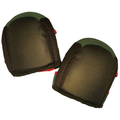 Ginocchiere Pro Coal Nero e Verde - Toolpack