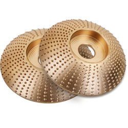 Lavorazione del legno 2PCS lucido plastica Colletotrichum angolo dell'arco smerigliatrice 85mm disco d'oro - ASUPERMALL en oferta