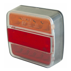 Luce di coda destra/sinistra 14 LED 12/24V 105x98x35 precablati 12/24V 105x98x35 - LEM SELECT características