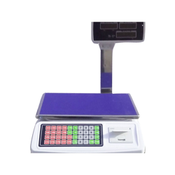 Bilancia elettronica con SCONTRINO con braccio LCD max 50 kg - digitale - display anche lato cliente - OX características