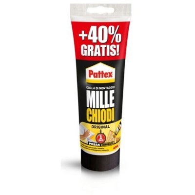 Colla adesivo di montaggio millechiodi 12 pezzi originale 250+100 grammi omaggio - Pattex