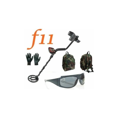 Metal detector fisher f11 novita 2016 cerca metalli + zaino + occhiali + guanti