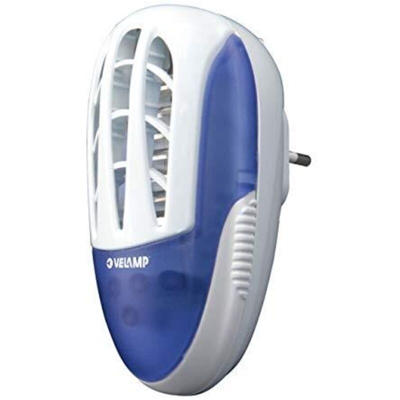 Velamp - Zanzariera elettrica da presa led,1w presa orizzontale mini zap