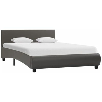 Giroletto Grigio In Similpelle 140x200 Cm