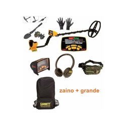 Metal detector garrett euro ace + zaino nero + cuffia + copridisplay + marsupio características