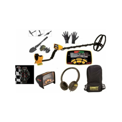 Garrett metal detector euro ace 350 + zaino cuffia copri pala guanti orologio gt características