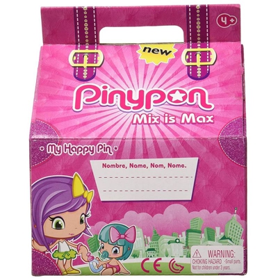 Playset Pinypon Happy House con 5 Bamboline Vestiti e Accessori Gioco Bambini - PYNIPON