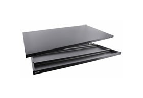 RIPIANO SCAFFALI 80x60 2 RINFORZI - Bizzotto