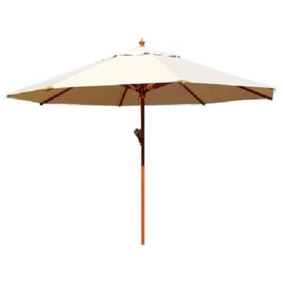 Ombrellone da giardino in legno palo centrale cm 300 per esterno
