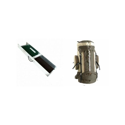 Canaletta canalina mille righe miners oro gold river sluice + zaino - Spartan