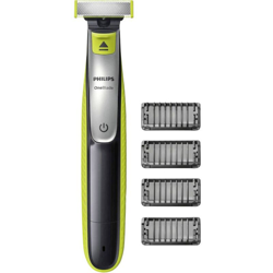 OneBlade QP2530/20 Rasoio, Regolabarba lavabile Verde chiaro, Grigio scuro - Philips precio