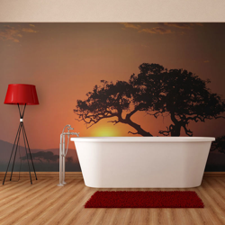 Fotomurale Africa tramonto cm 200x154 Artgeist precio
