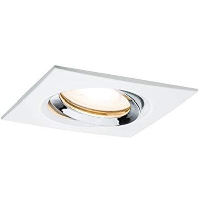 Lampada da incasso per bagno Paulmann Nova 92904 GU10 Potenza: 7 W Bianco caldo