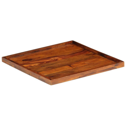 Vassoio da Portata in Legno Massello di Sheesham 50x50 cm - ASUPERMALL precio