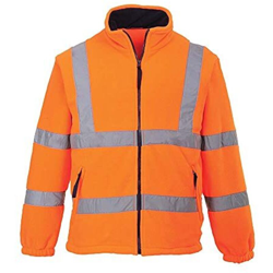 Pile mesh alta visibilita' con fodera in rete arancione, misura s - Portwest precio