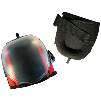 Ginocchiere Pro Arkose Nero e Rosso - Toolpack