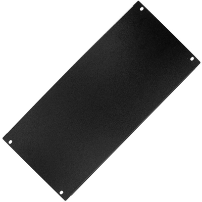 RackMatic - Pannello cieco 5U per armadio rack 19" Copertura in acciaio nero