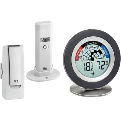 Weatherhub SmartHome System Cossy Radar Radar Bianco - Tfa Dostmann