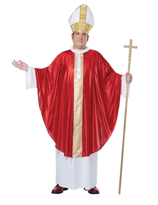Costume da papa taglie forti uomo