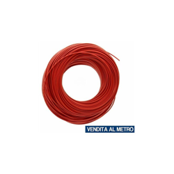 Cavo Per Alte Temperature 200°C In Calzavetro Silicone Vetro Mm 2.5 Bianco 19436 - MARCA precio