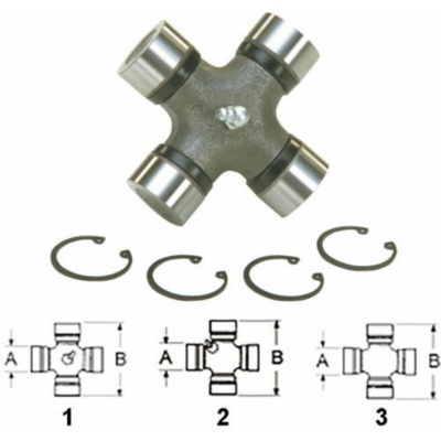 CROCIERA CARDANICA 35x106.5 PER ALBERO DI TRASMISSIONE BY-PY, DIDOT - MARCA