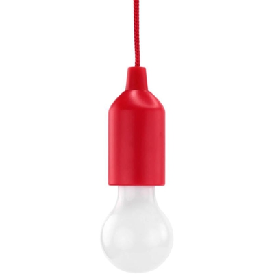 1600-0176 Pull-Light PL LED (monocolore) Luce da campeggio 25 lm a batteria 50 g Rosso - Hycell