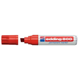 Edding - Pennarello Indelebile 800, Colore: Rosso en oferta
