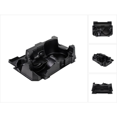 Inserto valigetta Makita MAKPAC per DGA 504 / 505 e caricabatterie DC 18 RD (839355-4)