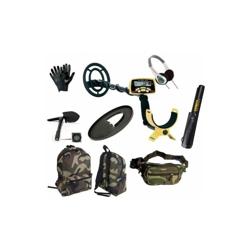 Metal detector garrett ace 250 +cuffie+pala+guanti +zaino +marsupio + propointer características