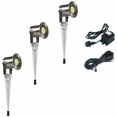 Luci da Giardino a LED Australia 3 pz - Luxform
