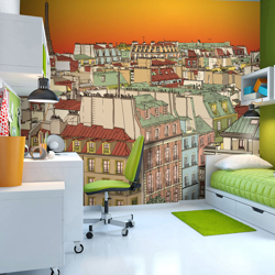 Gbshop - Fotomurale - Caffè mattutino a Parigi300x231 cm precio