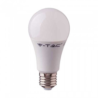 Lampadina LED V-TAC E27 11W A60 con Sensore di Movimento e Crepuscolare 6400K