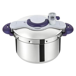 P4624900 - Pentola A Pressione Clips Minut, Acciaio Inox, Argento, 4,5 L características