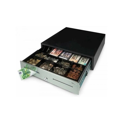 Cassetto portadenaro uso pesante apertura elettrica con chiave safescan hd-4646s