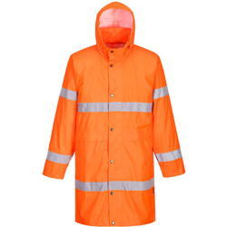 Cappotto impermeabile ad alta visibilita' arancione, misura l - Portwest en oferta