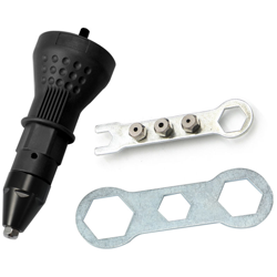 Accessori per rivetti elettrici neri - ASUPERMALL en oferta