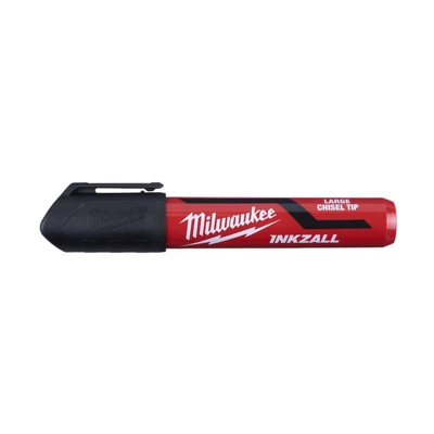Marcatore a scalpello MILWAUKEE L - Inkzall nero 3 pz. 4932471554