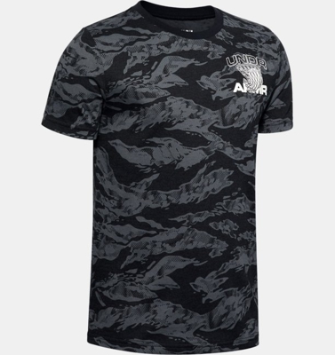 T-shirt UA AOP Camo BBall da ragazzo