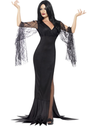 Costume strega sexy con merletto Halloween características