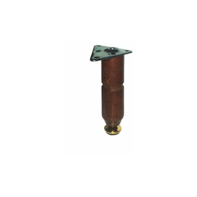 Marca - PIEDE REGOLABILE PER MOBILE CUCINA IN LEGNO COLORE NOCE CM 15 PZ 1 (13868)