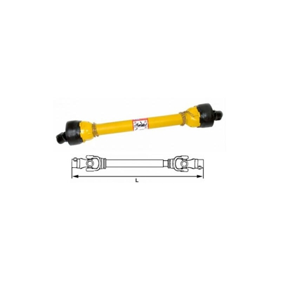 Cardano Albero Giunto Cardanico Per Trattore Omologato Cat 2X1000 Mm 20112 - MARCA