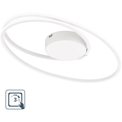 Lampada da Soffitto a LED Nia 50x12 cm Bianca - Wofi