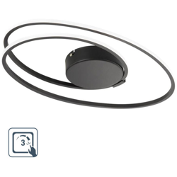 Lampada da Soffitto a LED Nia 50x12 cm Nera - Wofi en oferta