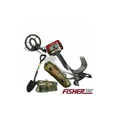 Metal detector fisher f11 + pala draper + zaino traking