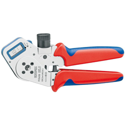 Knipex Pinza a quattro punzoni per contatti torniti 195 mm - 97 52 63 DG en oferta