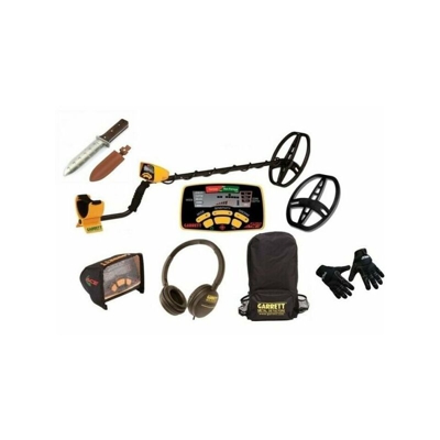 Garrett metal detector euro ace 350 + zaino paletta guanti phantom salva piastra